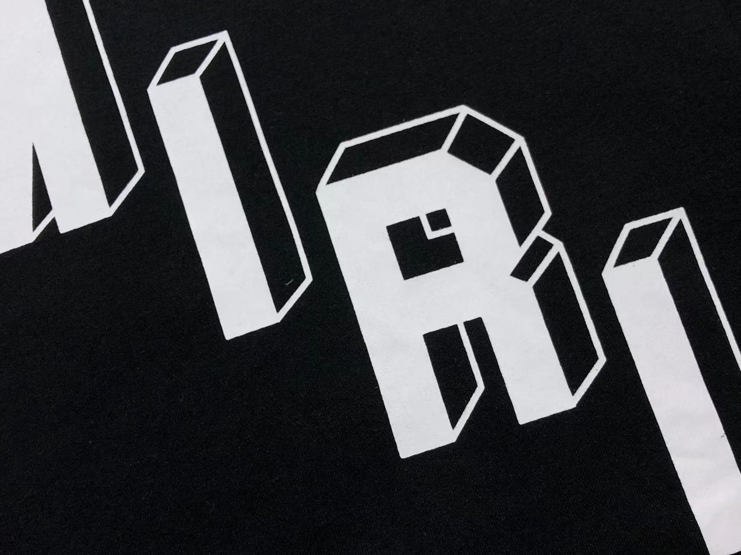 Moletom AMIRI 3D Perspective Logo Hoodie