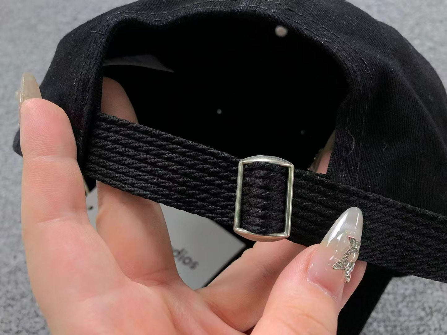 Boné Acne Studios Face Patch
