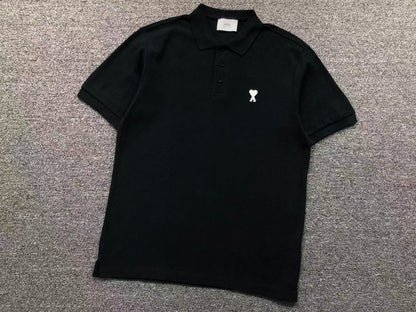 Camiseta Polo AMI Paris Essential Mini Logo