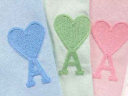 Camisa AMI Paris Soft Heart Colors
