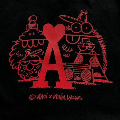 Camiseta AMI Paris Back Print Kevin Lyons