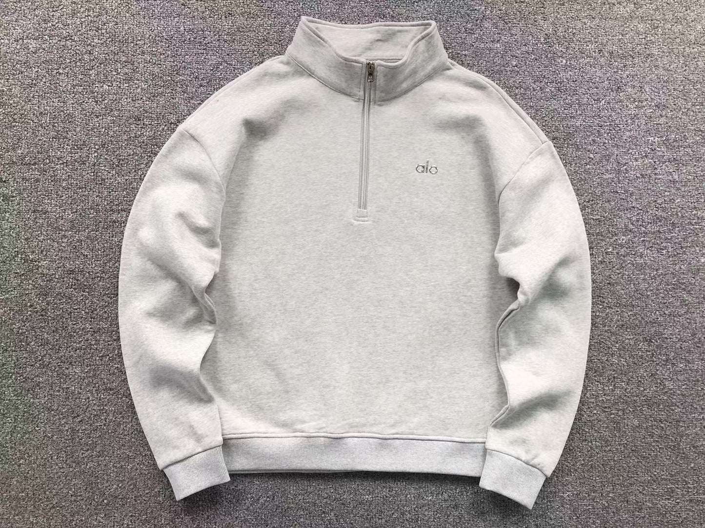 Conjunto Alo Moletom Jogger Half Zip