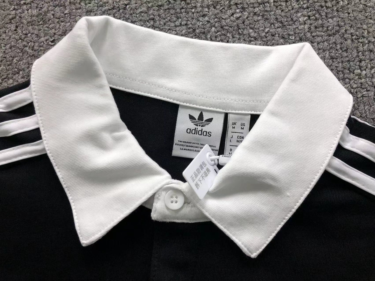 Camiseta Manga Longa adidas Originals Essential Polo