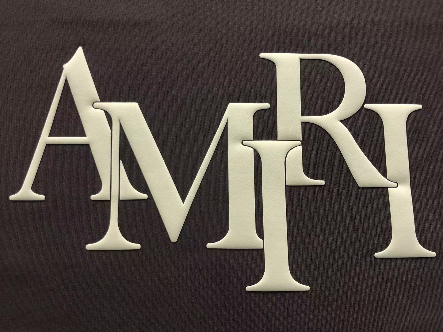 Camiseta AMIRI Overlap Logo Classic