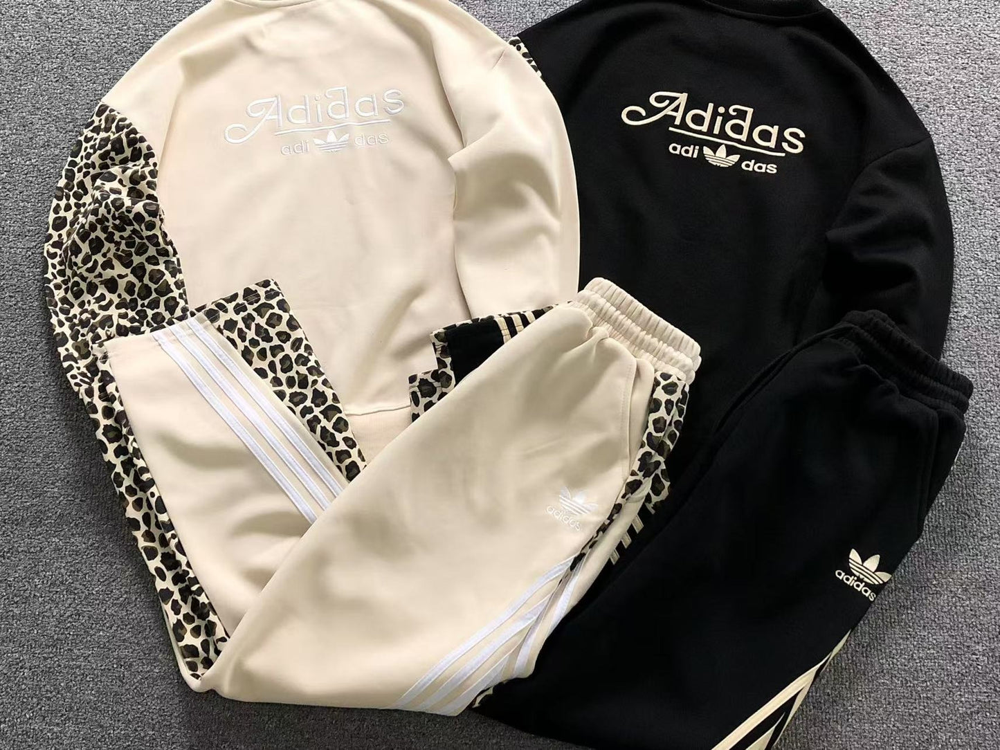 Conjunto Adidas Leopard Luxe