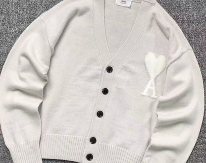 Suéter Cardigan AMI Paris