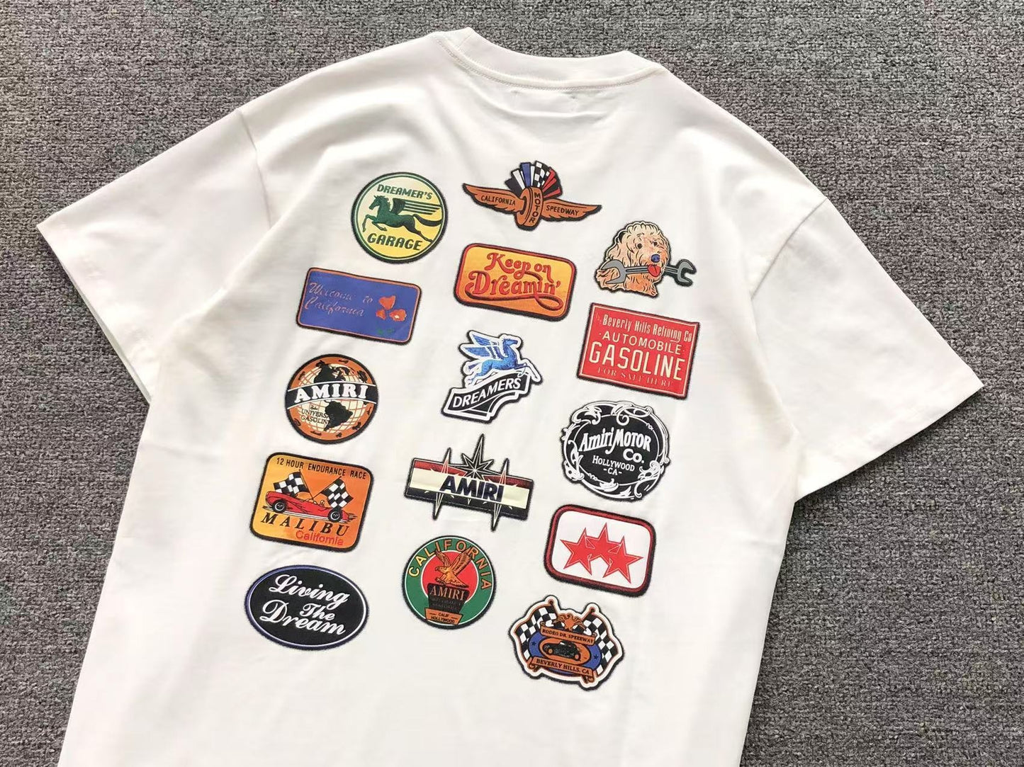 Camiseta AMIRI Patchwork Badges