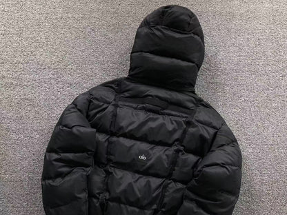 Jaqueta ALO puffer com capuz Feminino