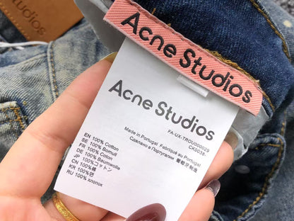 Calça Acne Studios Paintstorm Wide Jeans