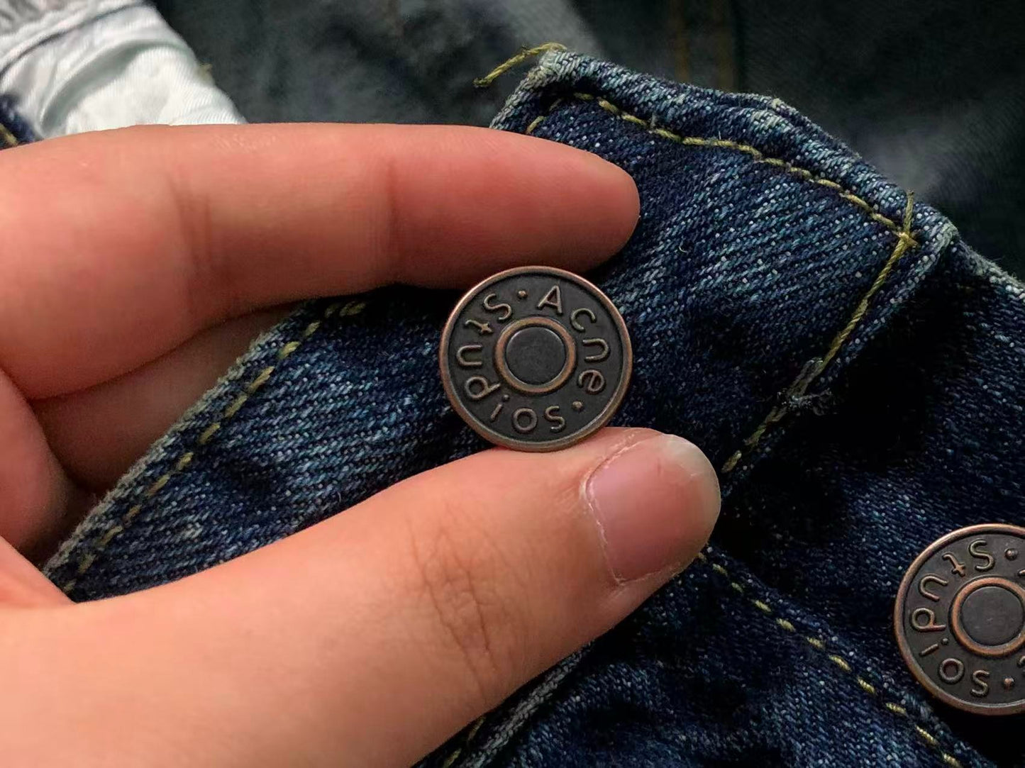Calça Acne Studios Midnight Fade Denim