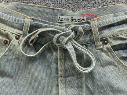 Short Acne Studios Workwear Ink Splatter