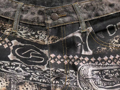 Calça Acne Studios Paisley Archive Denim