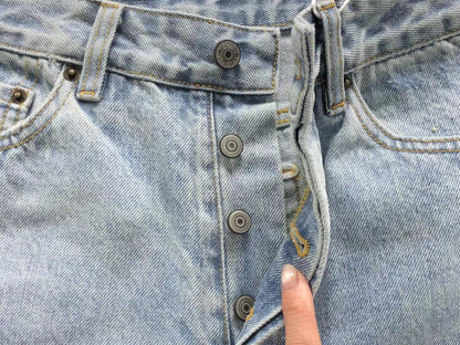 Calça Acne Studios Grunge Cut Jeans