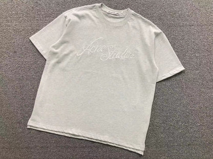 Camiseta Acne Studios Embroidered Script Logo