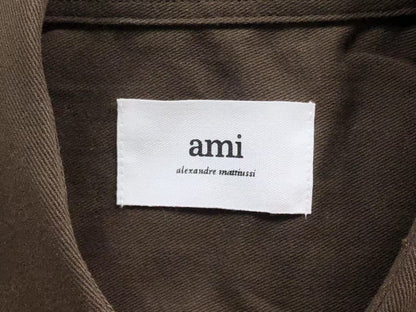 Camisa AMI Paris Classic Heart Manga Longa
