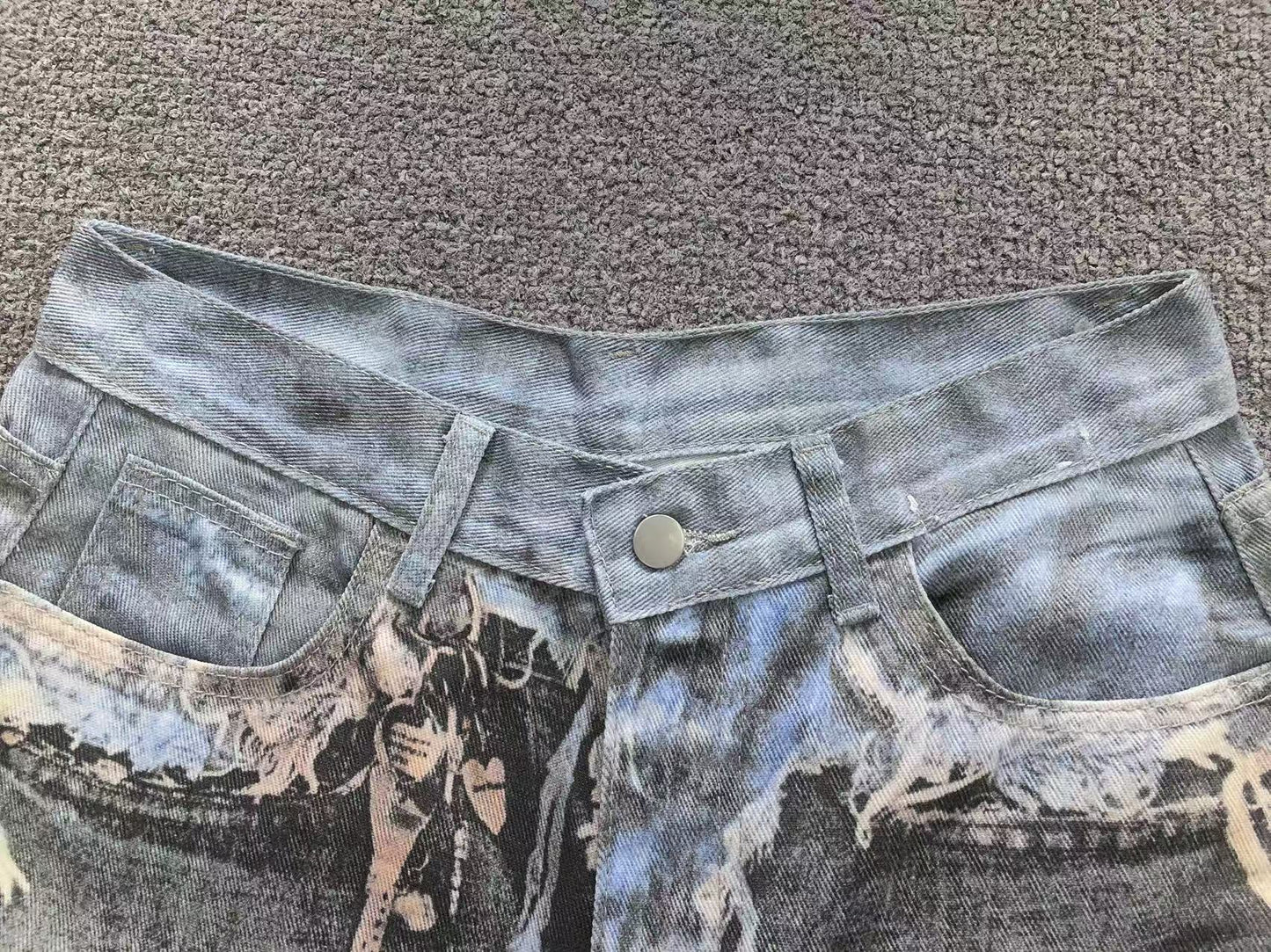 Calça Acne Studios Heavy Distressed Jeans