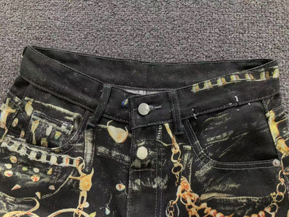 Calça Acne Studios Industrial Chain Jeans
