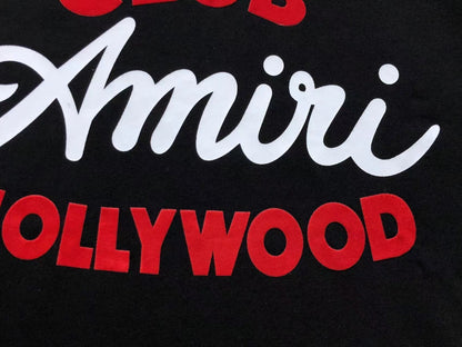 Camiseta AMIRI Club Hollywood Logo