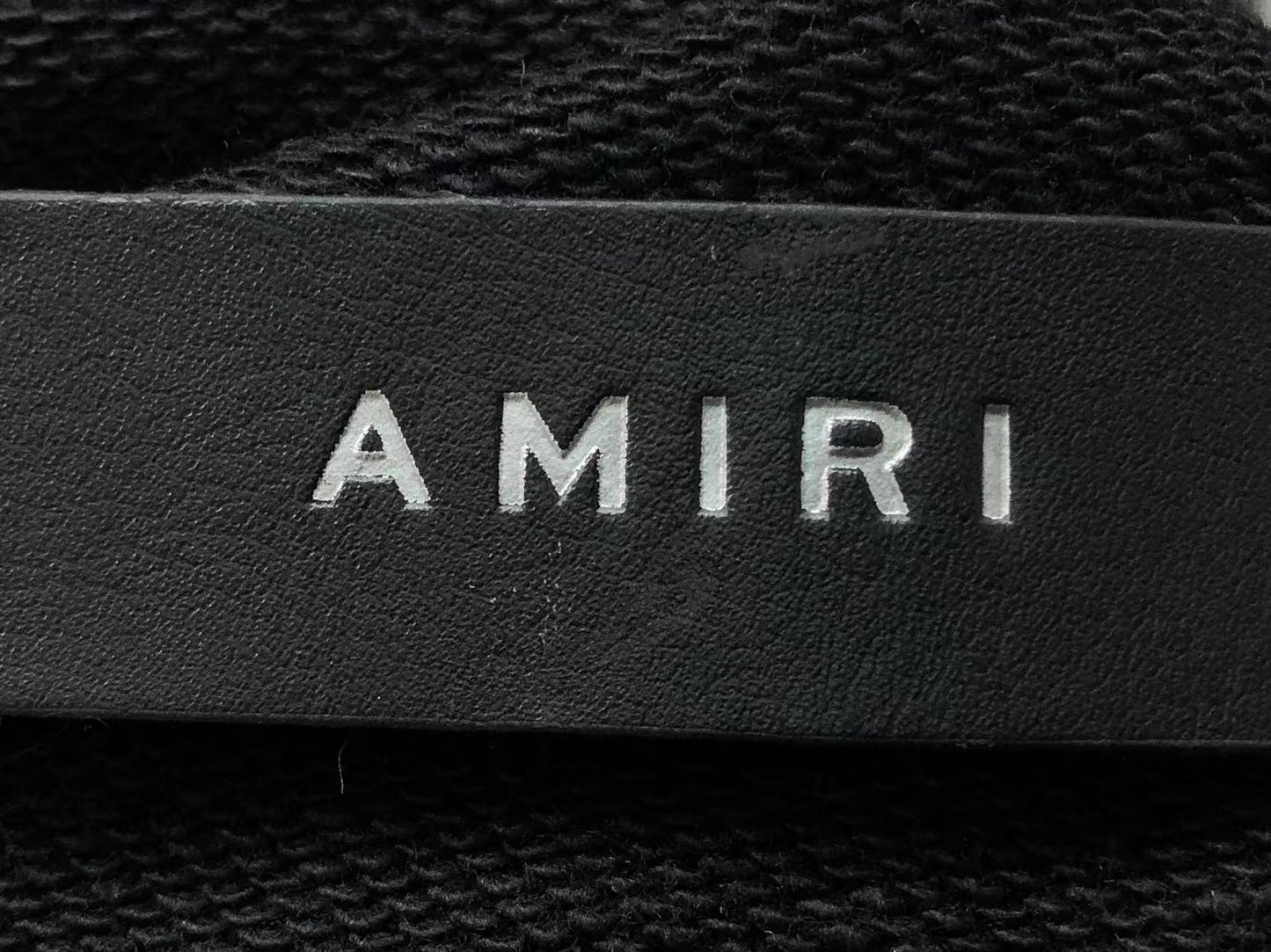 Moletom AMIRI Distressed Arc Logo Hoodie