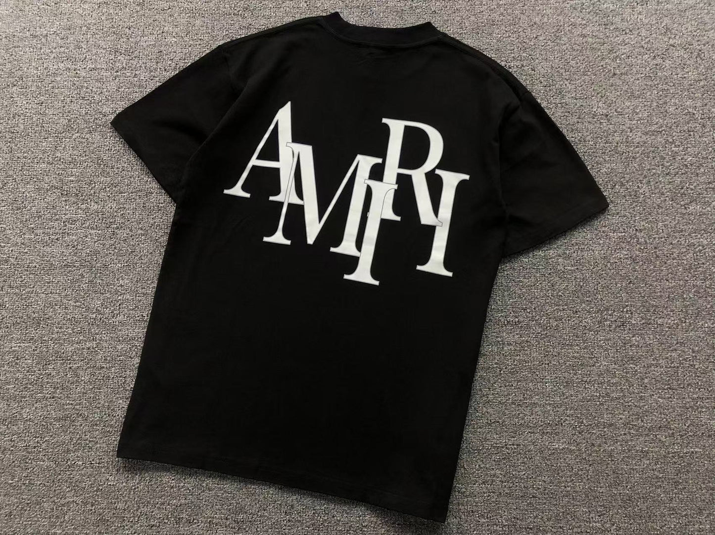 Camiseta AMIRI Monogram Oversized Back Logo