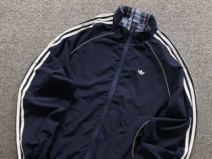 Jaqueta Adidas Reversible Plaid Track Jacket