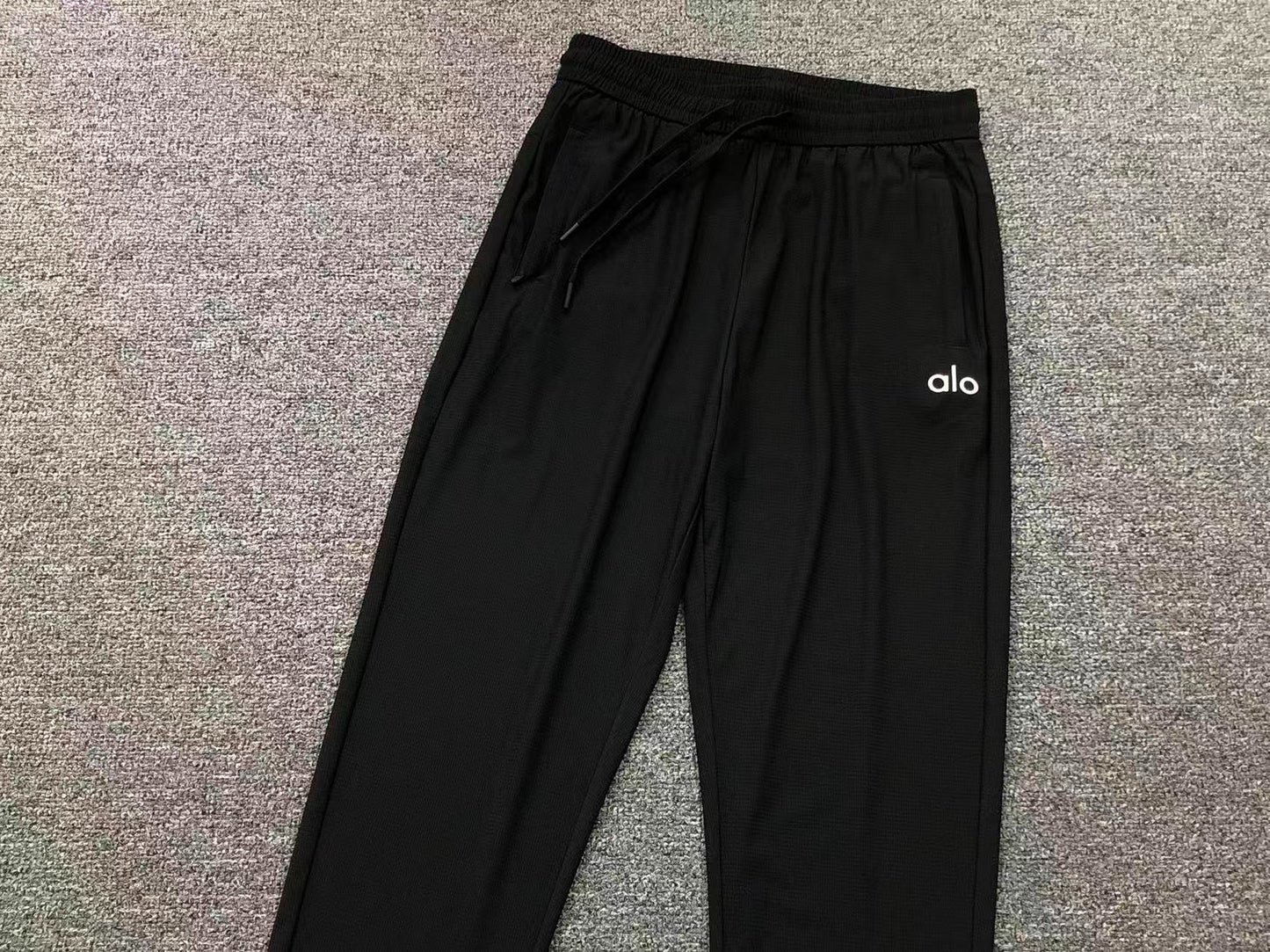 Calça elástica ALO moletom ret