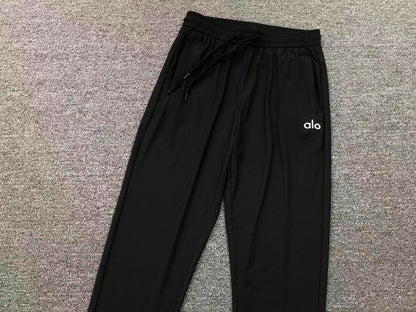 Calça elástica ALO moletom ret