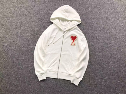 Moletom AMI Paris Ami de Cœur Hoodie Big Heart