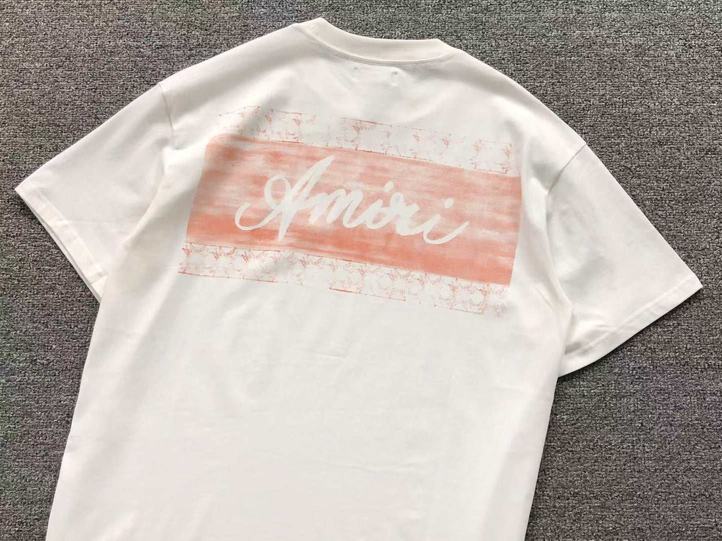 Camiseta AMIRI Vintage Script Back Logo