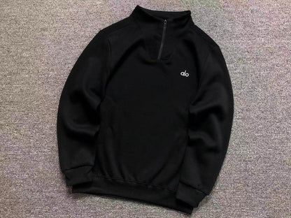 Moletom ALO half zip gola alta