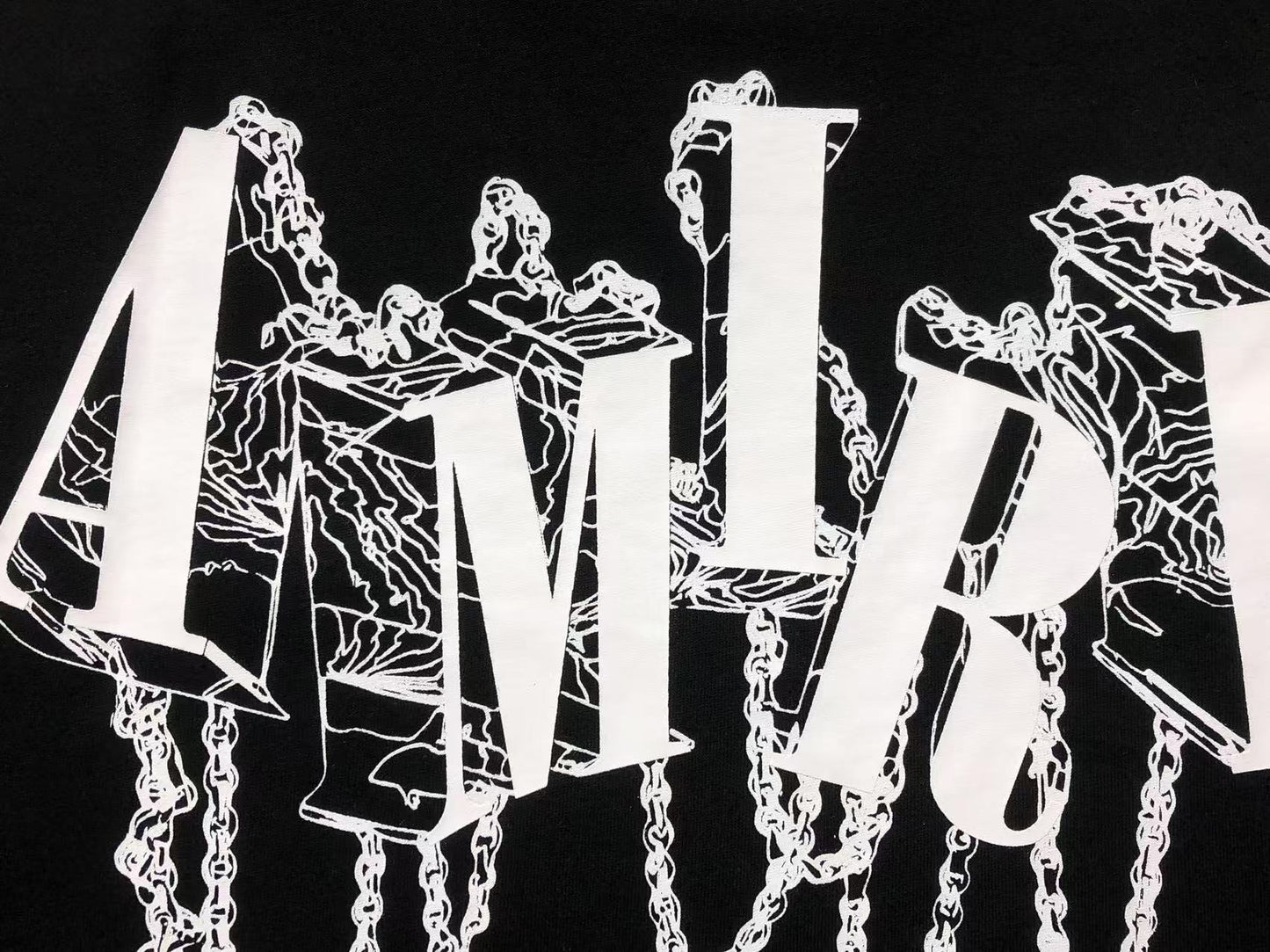 Camiseta AMIRI Broken Chain Logo