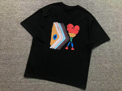 Camiseta AMI Paris Art Graphic Tee