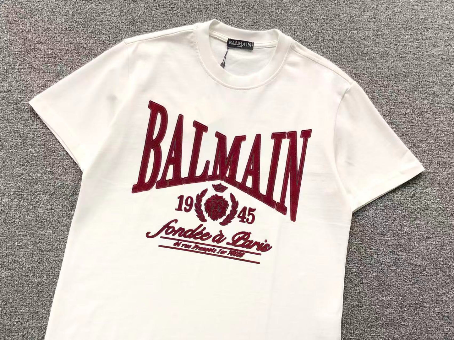 Camiseta Balmain Vintage Collegiate