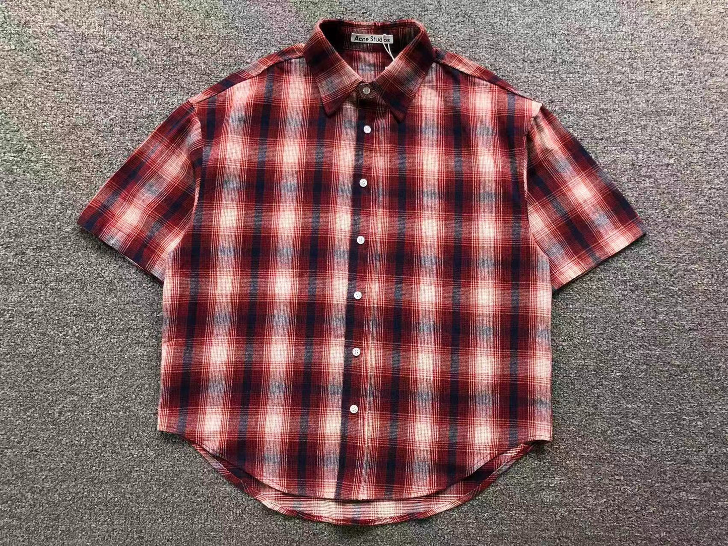 Conjunto Acne Studios Flannel Checkered set