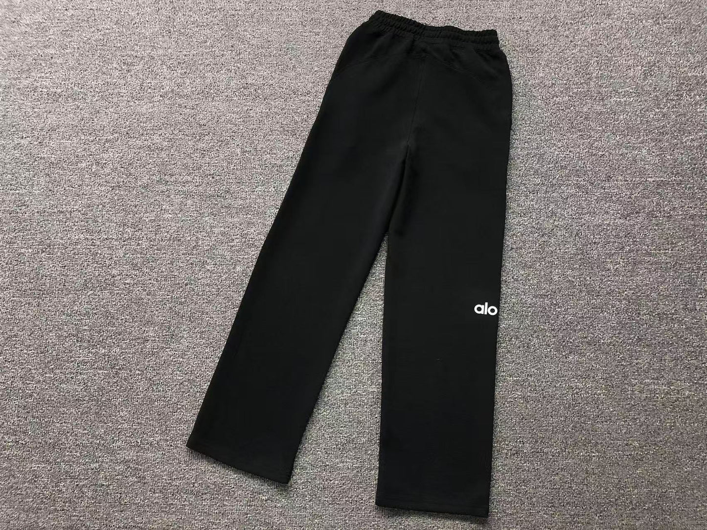 Calça elástica ALO moletom reta Feminino