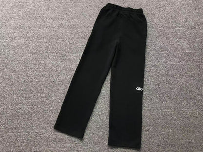 Calça elástica ALO moletom reta Feminino