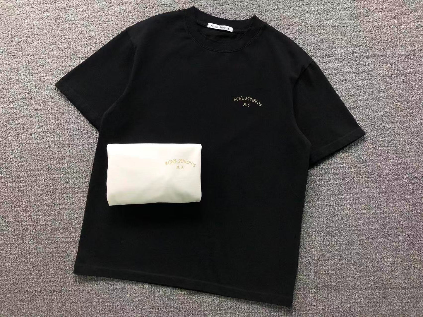 Camiseta Acne Studios A.S. Signature
