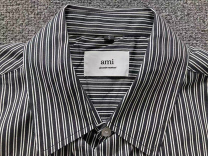 Camisa AMI Paris Clean Stripe Classic
