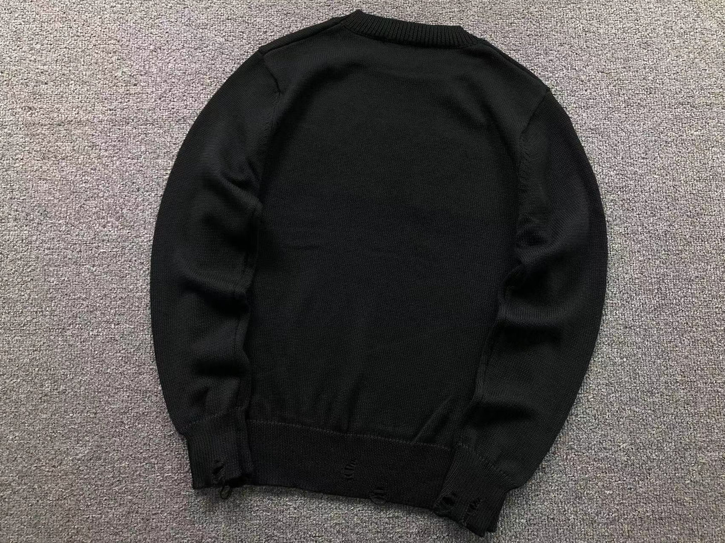 Suéter AMIRI Brush Logo Distressed