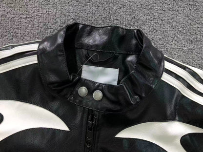 Jaqueta Adidas Inferno Leather Tribal Racer