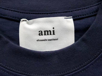 Camiseta AMI Paris Varsity Logo College feminino