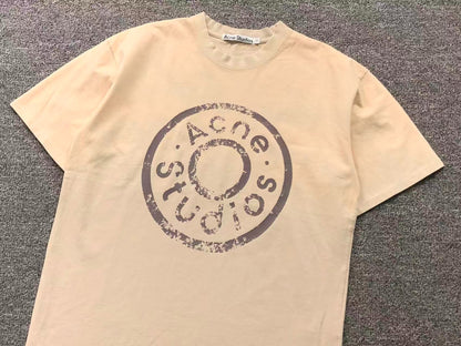 Camiseta Acne Studios Worn Circle Graphic