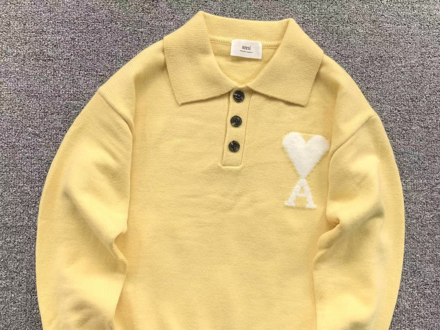 Suéter AMI Paris Polo Knit Essential