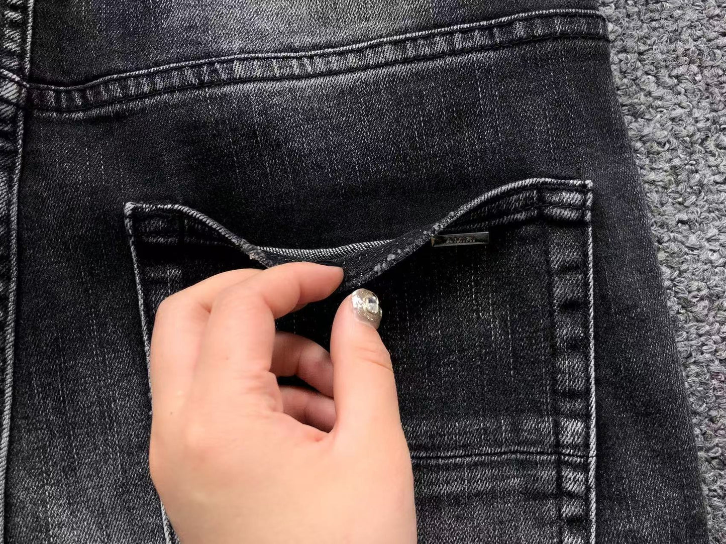 Calça AMIRI Heavy Distressed