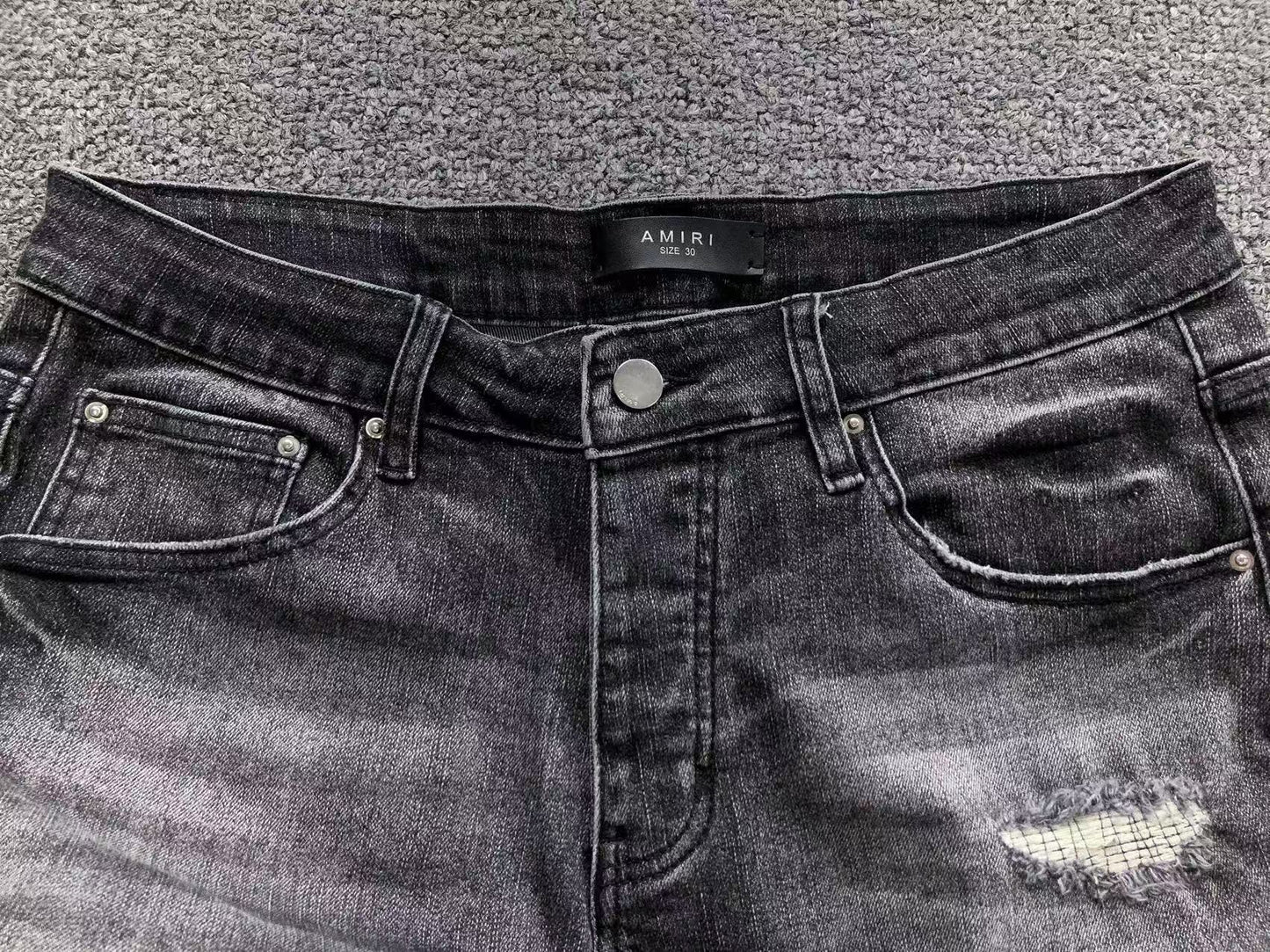 Bermuda Jeans AMIRI Distressed Core