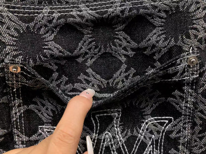 Calça AMIRI Monogram Cargo Denim