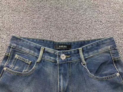 Calça AMIRI Gothic Patch Flared Trousers