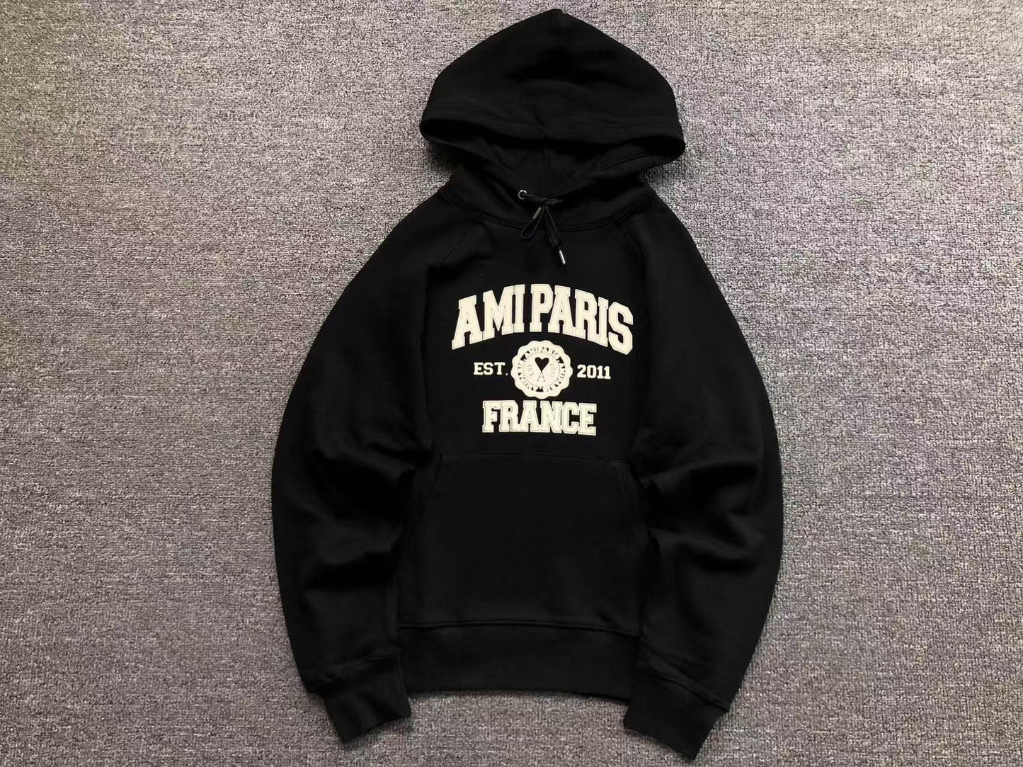 Moletom AMI Paris Logo Collegiate