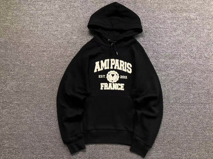 Moletom AMI Paris Logo Collegiate
