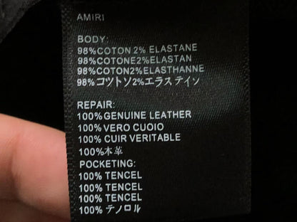 Moletom AMIRI Split Stripe Monogram Hoodie